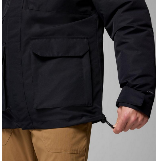 COLUMBIA M LANDROMER SHIRT JACKET INTERCHANGE 3in1 2134351-010 BLACK