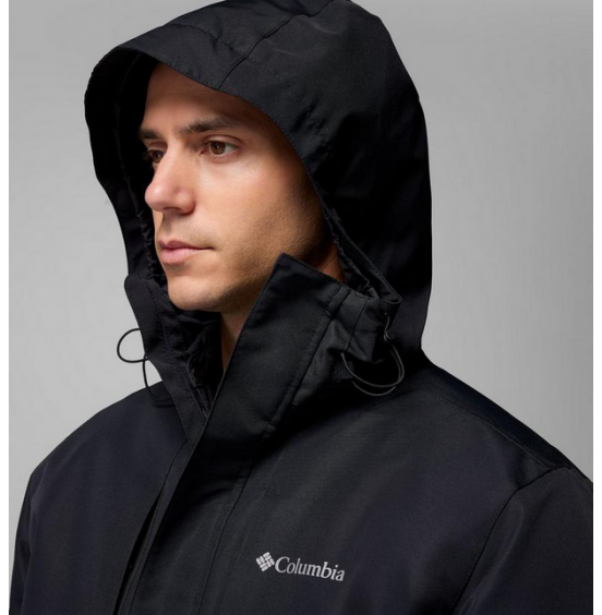 COLUMBIA M LANDROMER SHIRT JACKET INTERCHANGE 3in1 2134351-010 BLACK