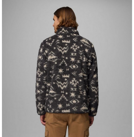 COLUMBIA M WINTER PASS REVERSIBLE FLEECE FULL ZIP 2135651-011 SHARK