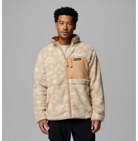 COLUMBIA M WINTER PASS REVERSIBLE FLEECE FULL ZIP 2135651-262 DARK STONE CONOE