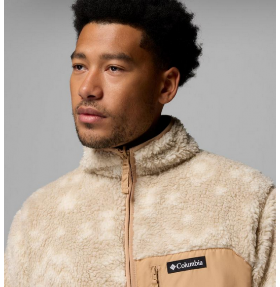 COLUMBIA M WINTER PASS REVERSIBLE FLEECE FULL ZIP 2135651-262 DARK STONE CONOE