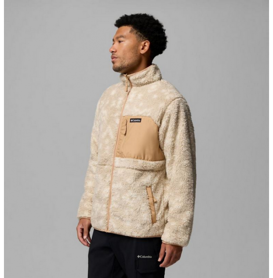 COLUMBIA M WINTER PASS REVERSIBLE FLEECE FULL ZIP 2135651-262 DARK STONE CONOE