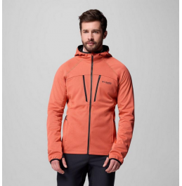 COLUMBIA M ΤΕΧΝΙΚΗ ΖΑΚΕΤΑ ARCTIC CREST BONDED FULL ZIP 2137021-864 ORANGE