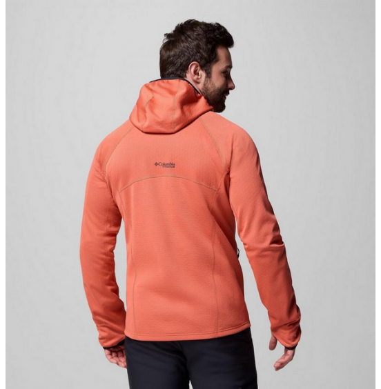 COLUMBIA M ΤΕΧΝΙΚΗ ΖΑΚΕΤΑ ARCTIC CREST BONDED FULL ZIP 2137021-864 ORANGE