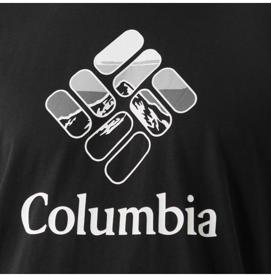 COLUMBIA CSC SEASONAL GRAPHIC TEE ΑΝΔΡΙΚΟ T-SHIRT 2155031-011 BLACK