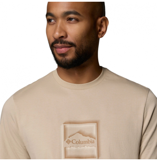 COLUMBIA CSC SEASONAL GRAPHIC TEE ΑΝΔΡΙΚΟ T-SHIRT 2155031-271 ANCIENT FOSSIL