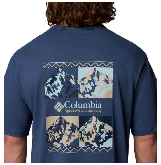 COLUMBIA ΑΝΔΡΙΚΟ T-SHIRT CSC HEAVYWEIGHT ICON TEE 2155061-479 DARK MOUNTAIN