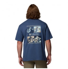 COLUMBIA ΑΝΔΡΙΚΟ T-SHIRT CSC HEAVYWEIGHT ICON TEE 2155061-479 DARK MOUNTAIN