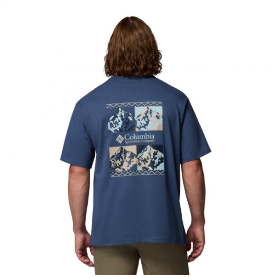 COLUMBIA ΑΝΔΡΙΚΟ T-SHIRT CSC HEAVYWEIGHT ICON TEE 2155061-479 DARK MOUNTAIN