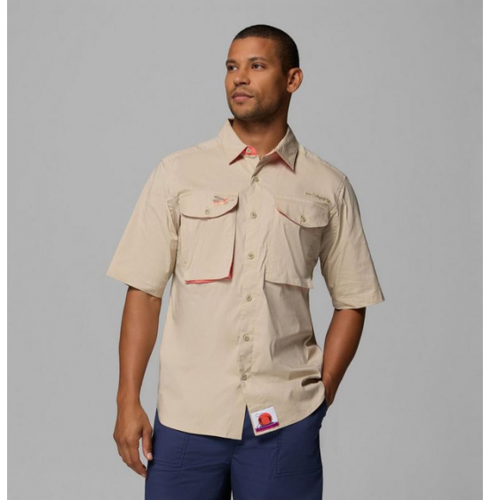 COLUMBIA ΑΝΔΡΙΚΟ ΠΟΥΚΑΜΙΣΟ BONEFISH FLATS SHIRT 2156831-271 BEIGE