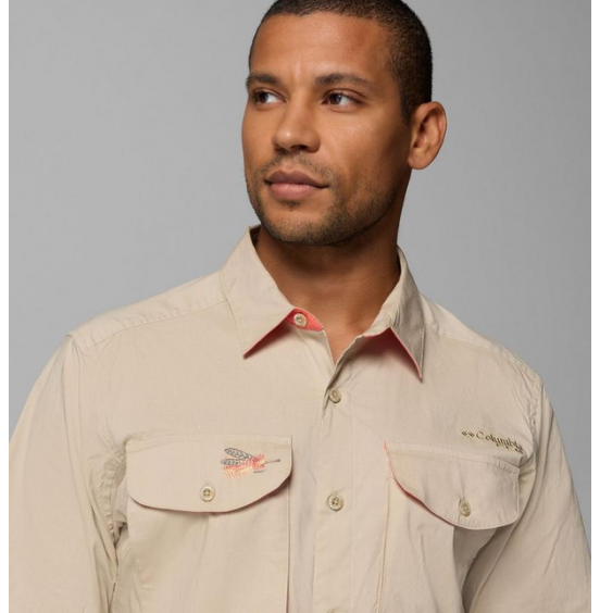 COLUMBIA ΑΝΔΡΙΚΟ ΠΟΥΚΑΜΙΣΟ BONEFISH FLATS SHIRT 2156831-271 BEIGE