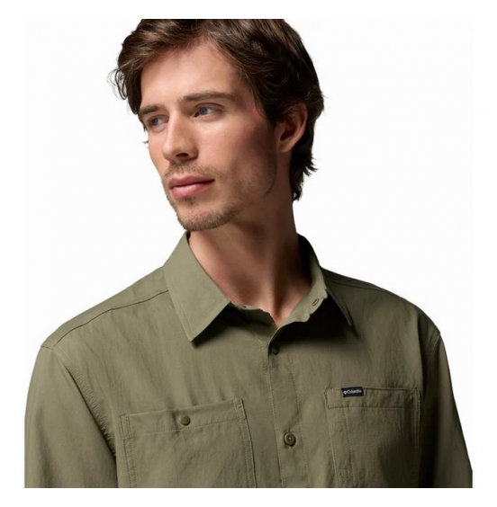 COLUMBIA ΑΝΔΡΙΚΟ ΤΕΧΝΙΚΟ ΠΟΥΚΑΜΙΣΟ SILVER RIDGE UTILITY ΙΙ 2157293-397 STONE GREEN