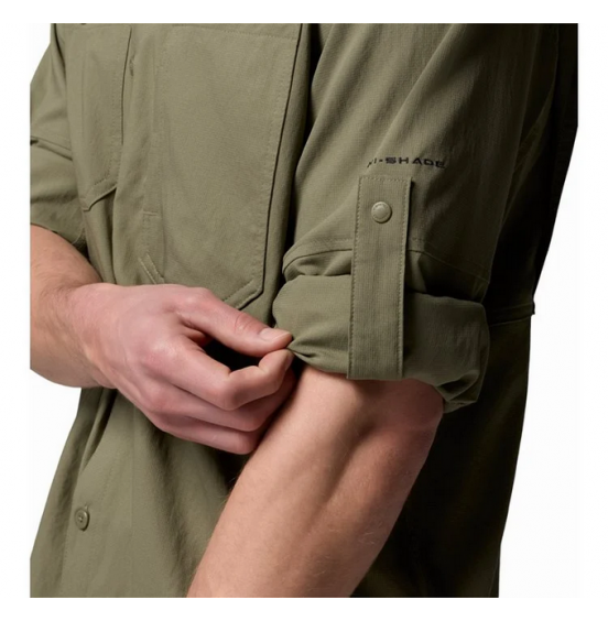 COLUMBIA ΑΝΔΡΙΚΟ ΤΕΧΝΙΚΟ ΠΟΥΚΑΜΙΣΟ SILVER RIDGE UTILITY ΙΙ 2157293-397 STONE GREEN