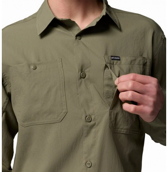 COLUMBIA ΑΝΔΡΙΚΟ ΤΕΧΝΙΚΟ ΠΟΥΚΑΜΙΣΟ SILVER RIDGE UTILITY ΙΙ 2157293-397 STONE GREEN