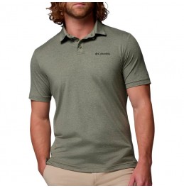 COLUMBIA PARSON POINT 2157433-397 ΑΝΔΡΙΚΟ POLO STONE GREEN