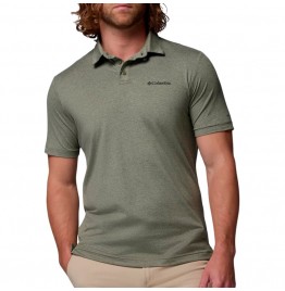COLUMBIA PARSON POINT 2157433-397 ΑΝΔΡΙΚΟ POLO STONE GREEN