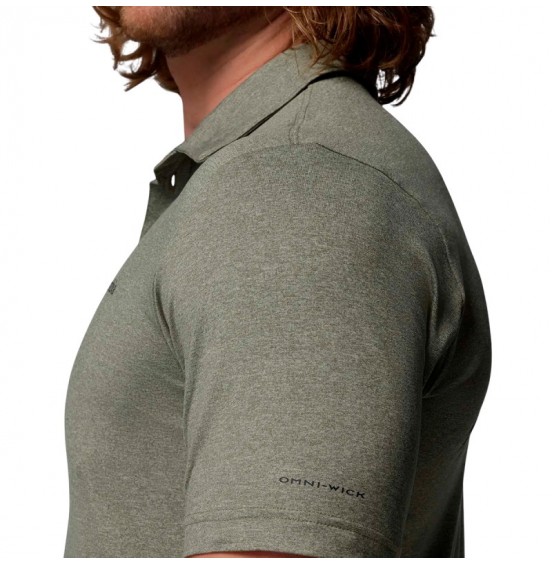 COLUMBIA PARSON POINT 2157433-397 ΑΝΔΡΙΚΟ POLO STONE GREEN