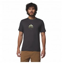 COLUMBIA ΑΝΔΡΙΚΟ T-SHIRT PARSONS POINT SSGRAPHIC TEE 2165071-010 BLACK HEATHER