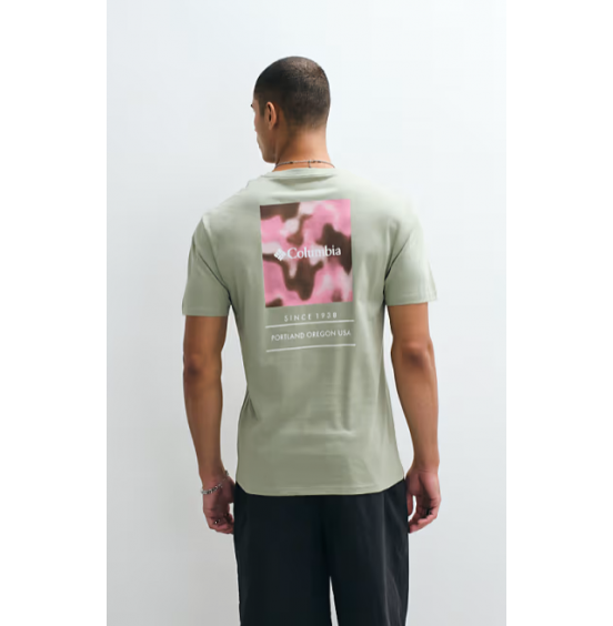 COLUMBIA ΑΝΔΡΙΚΟ T-SHIRT BARTON SPRINGS IIIGRAPHIC TEE 2186281-348 SAFARI