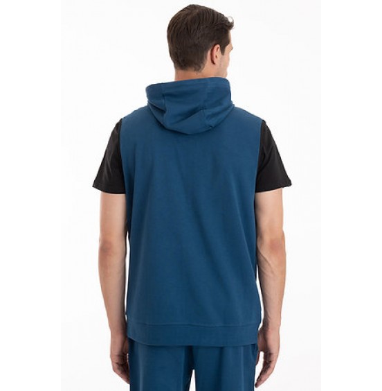 MAGNETIC NORTH ΑΝΔΡΙΚΟ ΑΜΑΝΙΚΗ ΦΟΥΤΕΡ ΖΑΚΕΤΑ TECH FLEECE ZIP HOODIE 22034 BLUE 