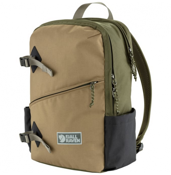 FJALLRAVEN VARDAG BACKPACK 17 L. ΣΑΚΙΔΙΟ ΠΛΑΤΗΣ 23200300-620-221 GREEN CLAY