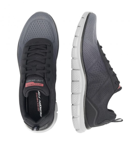 SKECHERS ΑΝΔΡΙΚΑ ΑΘΛΗΤΙΚΑ TRACK RIPKENT 232399-BKCC BLACK CHARCOAL