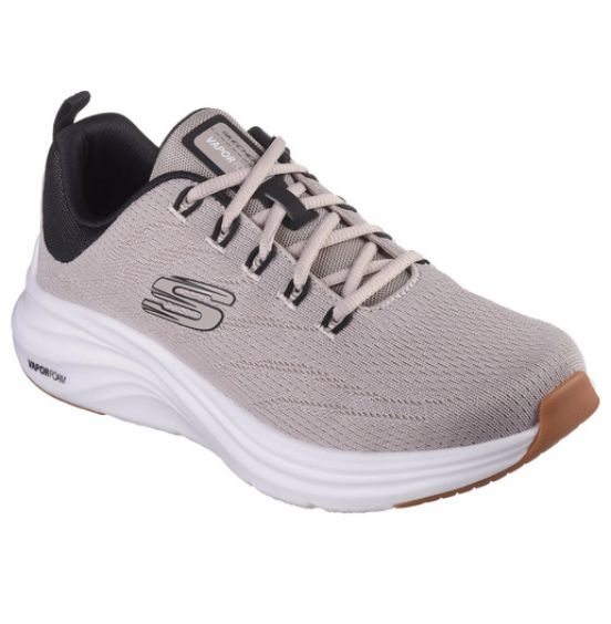 SKECHERS VARIEN 232626-TPBK VAPOR FOAM ΑΝΔΡΙΚΑ ΑΘΛΗΤΙΚΑ TAUPE BLACK