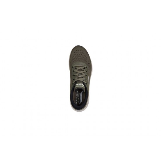 SKECHERS ARCH FIT 2.0 ENGINEERED MESH LACE UP 232700-OLBK OLIVE BLACK