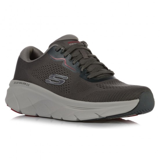 SKECHERS ΑΝΔΡΙΚΑ ΑΘΛΗΤΙΚΑ DLUX WALKER SWAVE 232714-CCRD CHARCOAL RED
