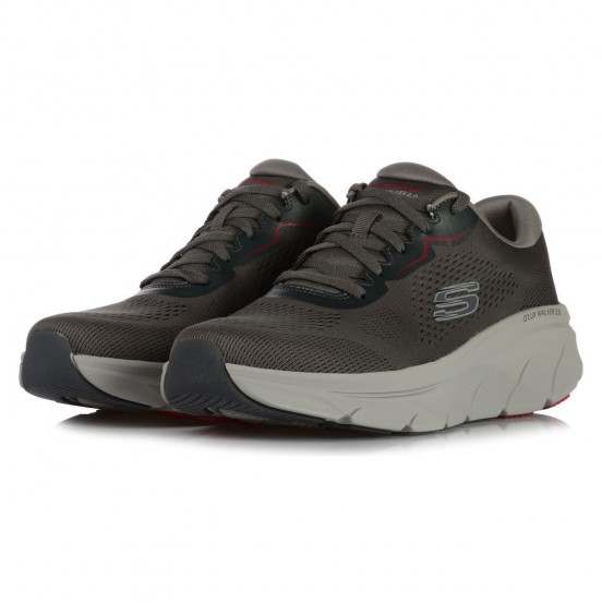 SKECHERS ΑΝΔΡΙΚΑ ΑΘΛΗΤΙΚΑ DLUX WALKER SWAVE 232714-CCRD CHARCOAL RED