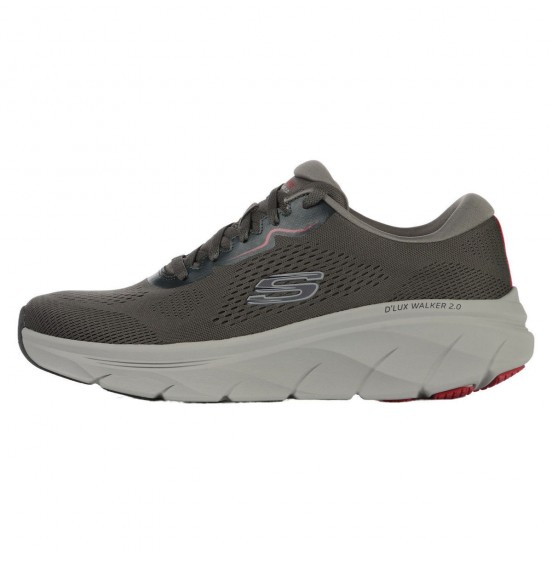SKECHERS ΑΝΔΡΙΚΑ ΑΘΛΗΤΙΚΑ DLUX WALKER SWAVE 232714-CCRD CHARCOAL RED