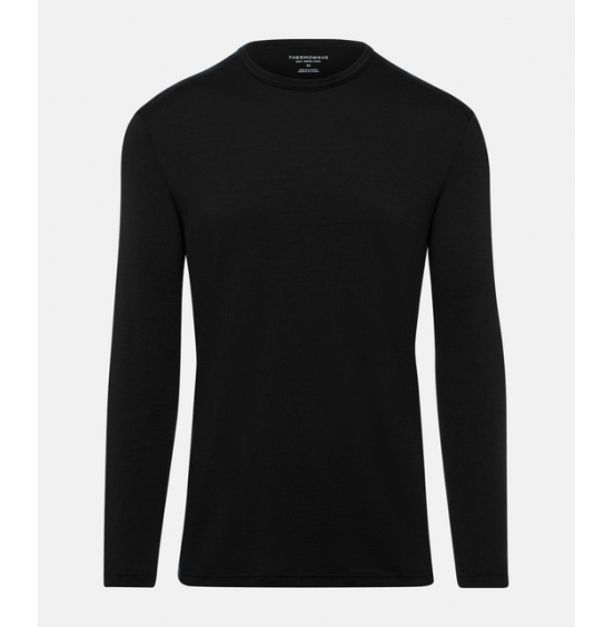 THERMOWAVE ΑΝΔΡΙΚΗ ΙΣΟΘΕΡΜΙΚΗ ΜΠΛΟΥΖΑ MERINO AERO THERMAL LS SHIRT 23AERO411-990 BLACK