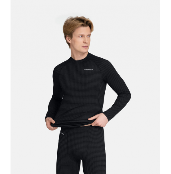THERMOWAVE ΑΝΔΡΙΚΗ ΙΣΟΘΕΡΜΙΚΗ ΜΠΛΟΥΖΑ THERMAL LS SHIRT 23MERX411-990 BLACK