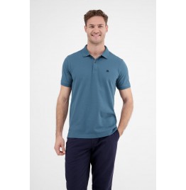 LERROS ΑΝΔΡΙΚΗ ΚΟΝΤΟΜΑΝΙΚΗ POLO ΜΠΛΟΥΖΑ 2523200-443 BLUE