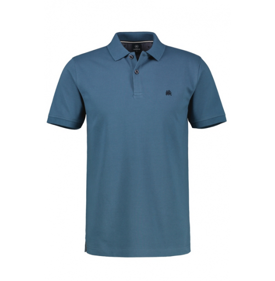 LERROS ΑΝΔΡΙΚΗ ΚΟΝΤΟΜΑΝΙΚΗ POLO ΜΠΛΟΥΖΑ 2523200-443 BLUE