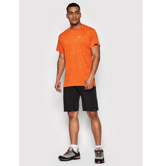 SALEWA M PUEZ MELANGE DRY TEE 26537-7246 BOMBAY DROWN MENANGE