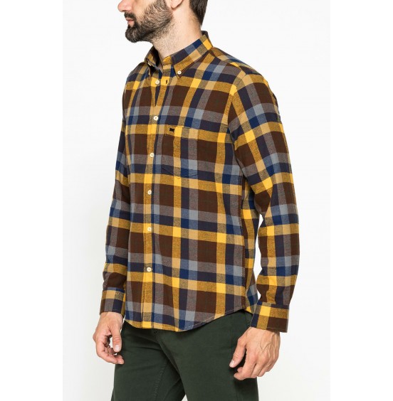 CARRERA JEANS 2661-00213B-1220A-D001 ΑΝΔΡΙΚΟ ΠΟΥΚΑΜΙΣΟ REGULAR FIT MULTICOLOR