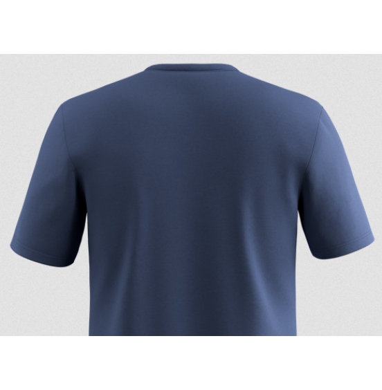 SALEWA M SOLIDLOGO DRY RELEASE T-SHIRT 27018-8670 DARK DENIM