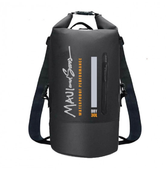 MAUI AND SONS ΣΤΕΓΑΝΟ ΣΑΚΙΔΙΟ 30L TARPAULIN PVC 2703 BLACK
