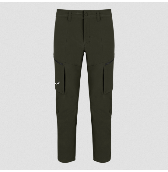 SALEWA M PUEZ DURASTRETCH CARGO PANT 28310-5280 DARK OLIVE