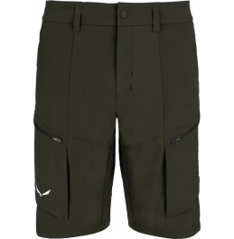 SALEWA M PUEZ DURASTRETCH CARGO SHORTS 28314-5280 GREEN