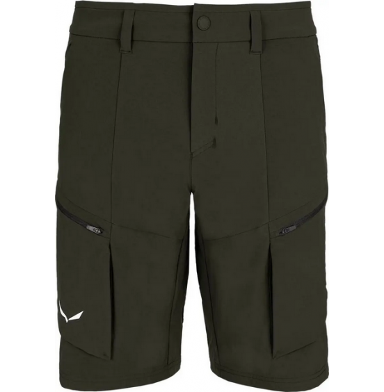 SALEWA M PUEZ DURASTRETCH CARGO SHORTS 28314-5280 GREEN