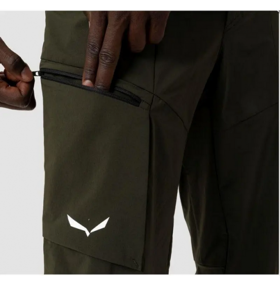 SALEWA M PUEZ DURASTRETCH CARGO SHORTS 28314-5280 GREEN
