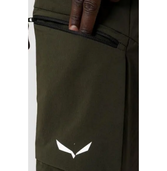 SALEWA M PUEZ DURASTRETCH CARGO SHORTS 28314-5280 GREEN