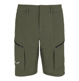 SALEWA M PUEZ DURASTRETCH CARGO SHORTS 28314-5A50 FADED GREEN