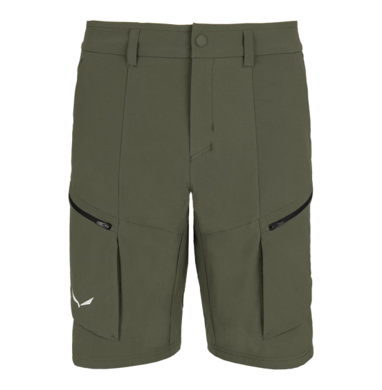 SALEWA M PUEZ DURASTRETCH CARGO SHORTS 28314-5A50 FADED GREEN