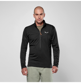 SALEWA MENS PUEZ CAMMINO POLARLITE HALFZIP JACKET 29096-0910 BLACK OUT