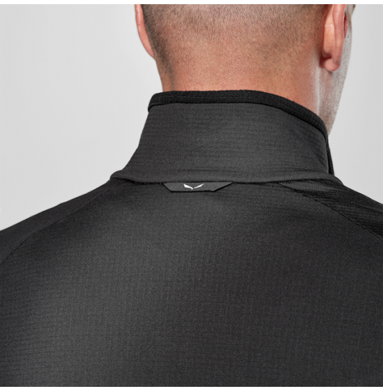 SALEWA MENS PUEZ CAMMINO POLARLITE HALFZIP JACKET 29096-0910 BLACK OUT