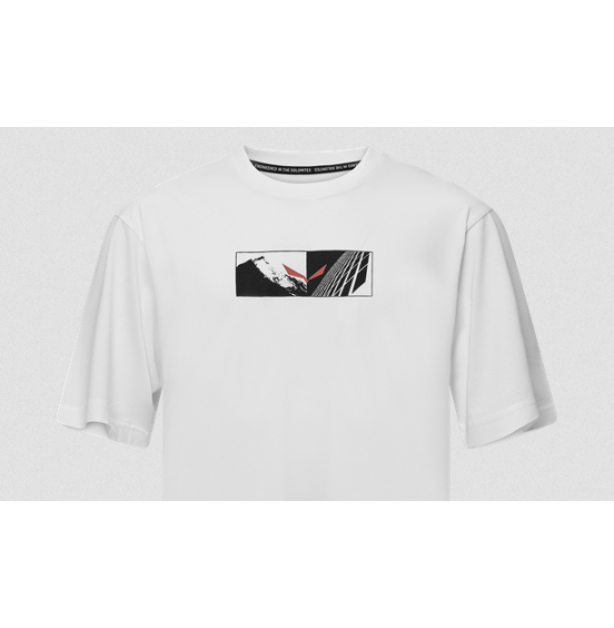 SALEWA M EAGLE HYBRID LOOSE ΑΝΔΡΙΚΟ T-SHIRT 29106-0060 OPTICAL WHITE
