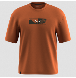 SALEWA M EAGLE HYBRID LOOSE ΑΝΔΡΙΚΟ T-SHIRT 29106-7240 BOMBAY BROWN